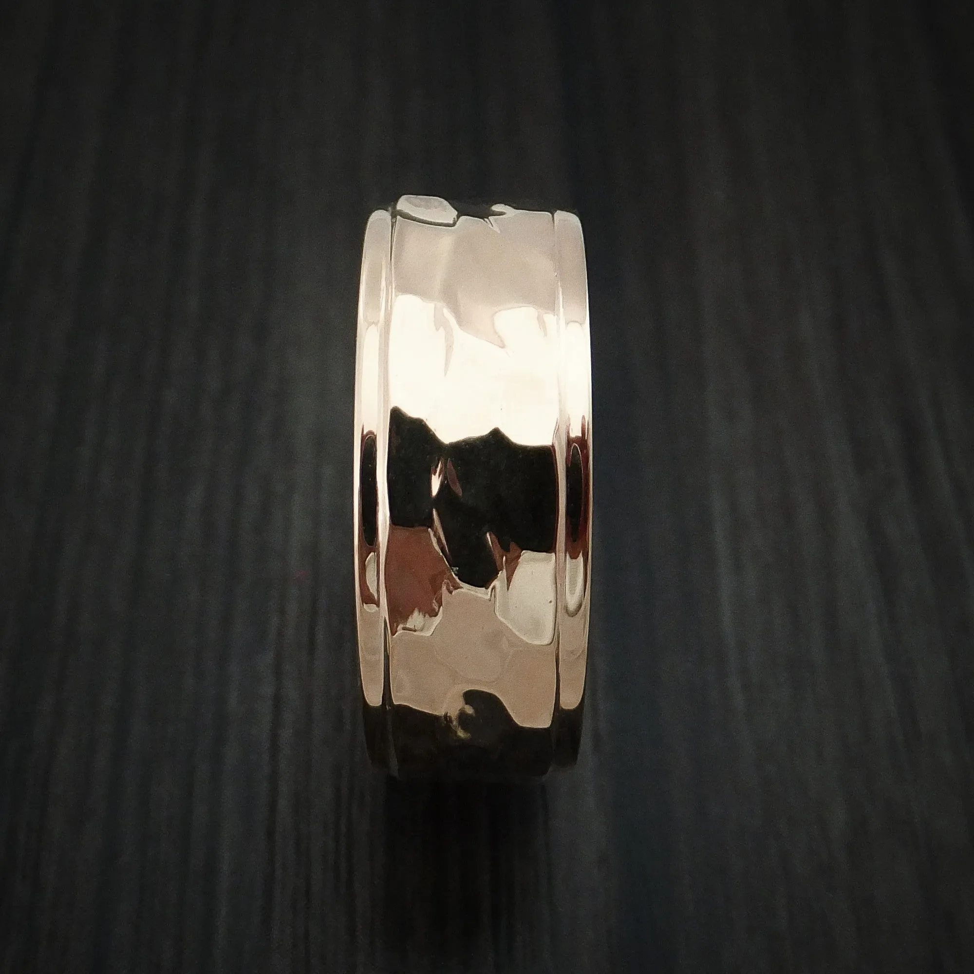 14K Rose Gold Classic Style Wedding Men's Band Custom Made