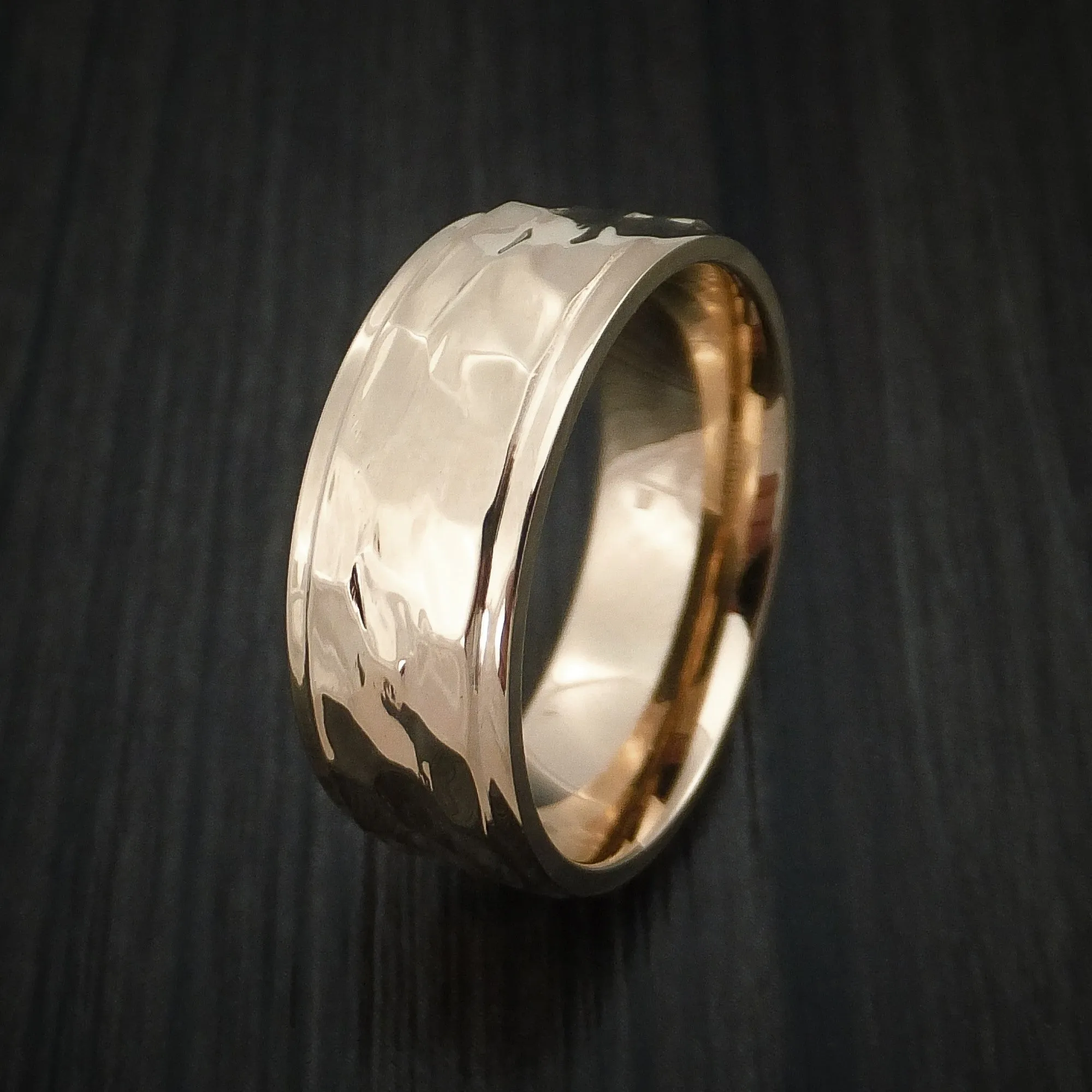 14K Rose Gold Classic Style Wedding Men's Band Custom Made