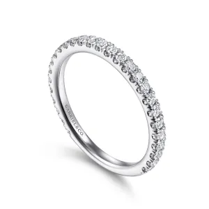 14K White Gold Stackable Diamond Ring - LR50992W45JJ