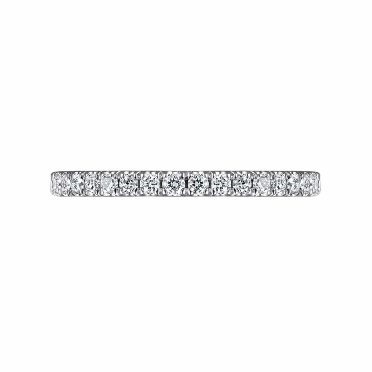 14K White Gold Stackable Diamond Ring - LR50992W45JJ