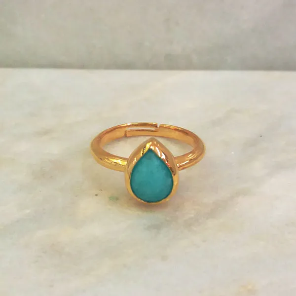 Amazonite Maxi Ring