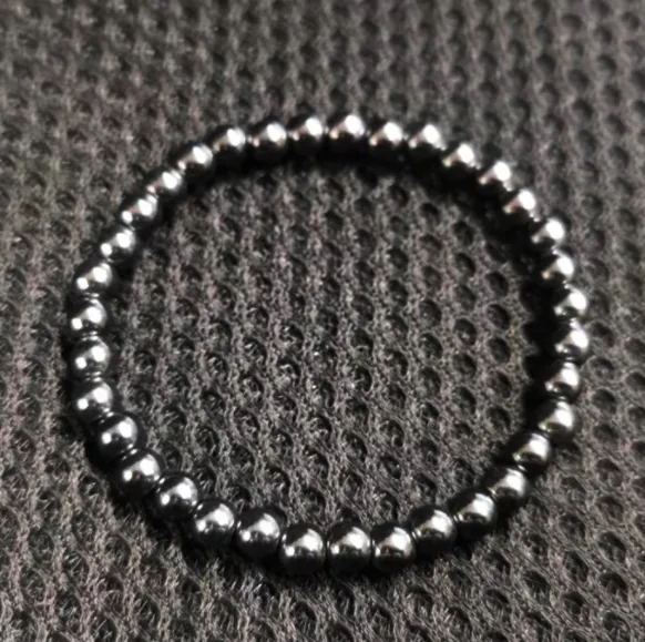 Black Obsidian Slimming Magnetic Anklet