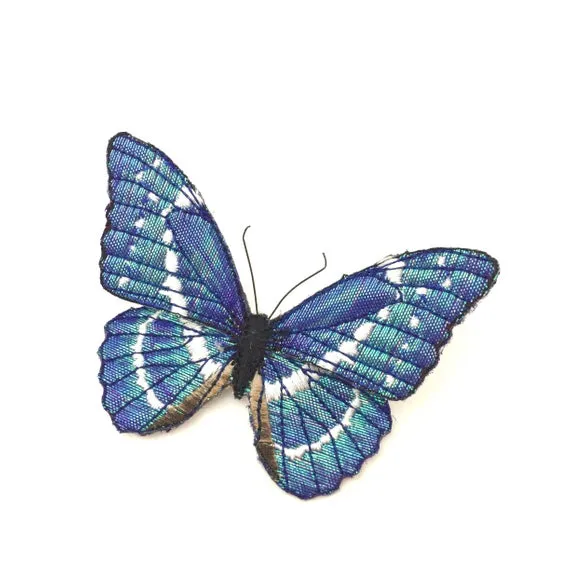 Blue Morpho Brooch by Vikki Lafford Garside
