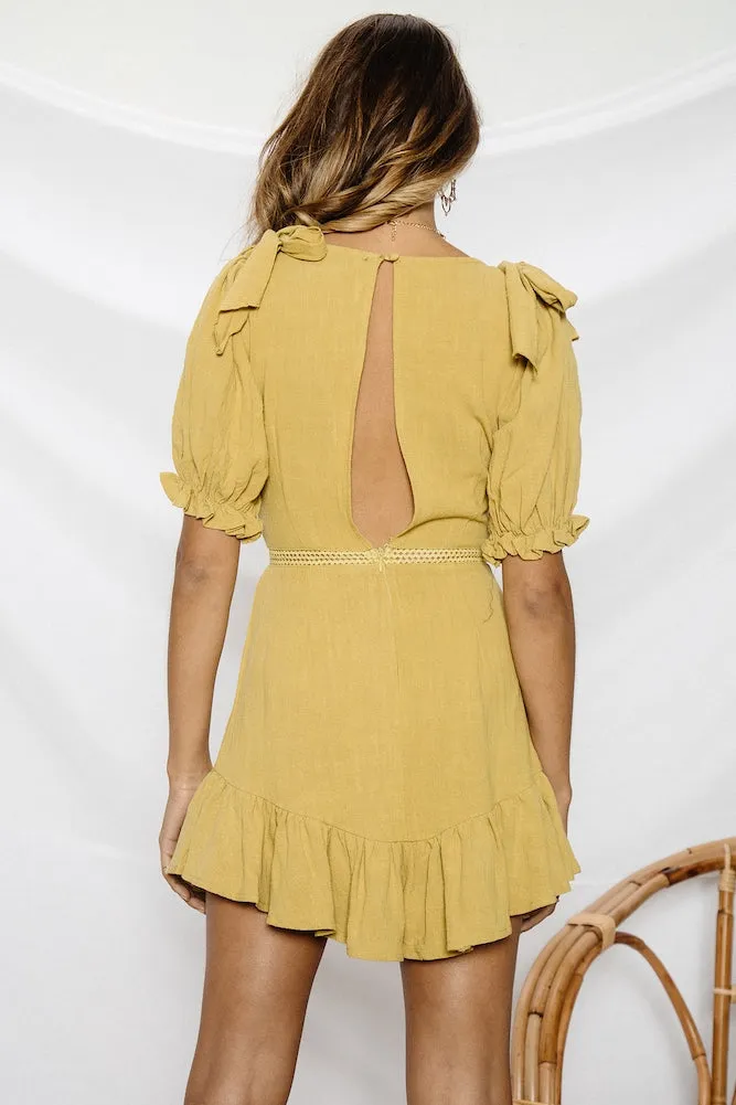 Dani Dress Mustard