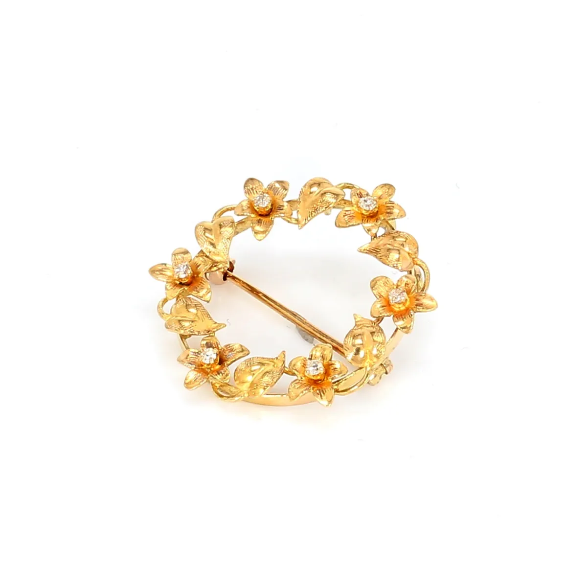 Edwardian Floral Pin