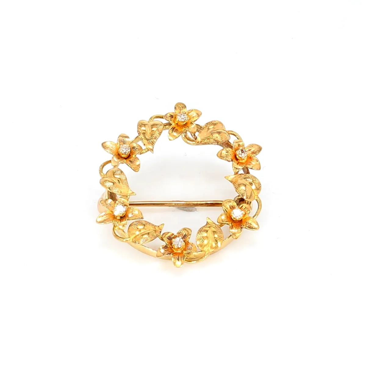 Edwardian Floral Pin