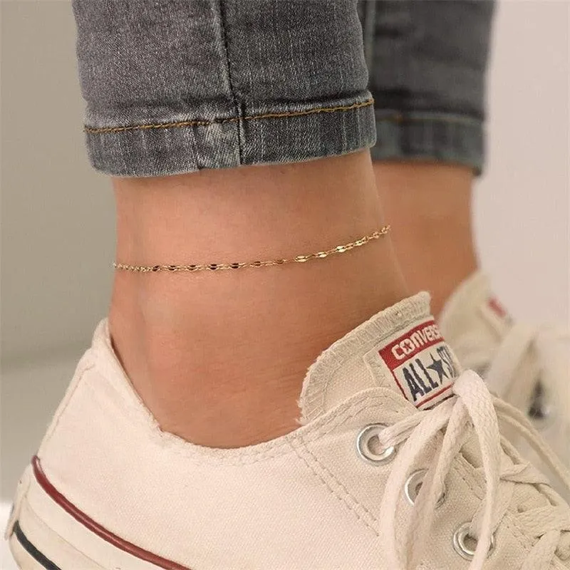 Fish Lips Chain Anklet