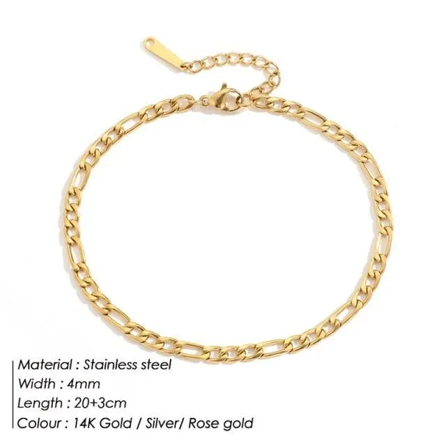 Fish Lips Chain Anklet