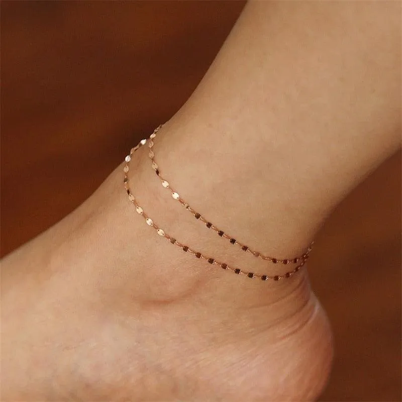 Fish Lips Chain Anklet
