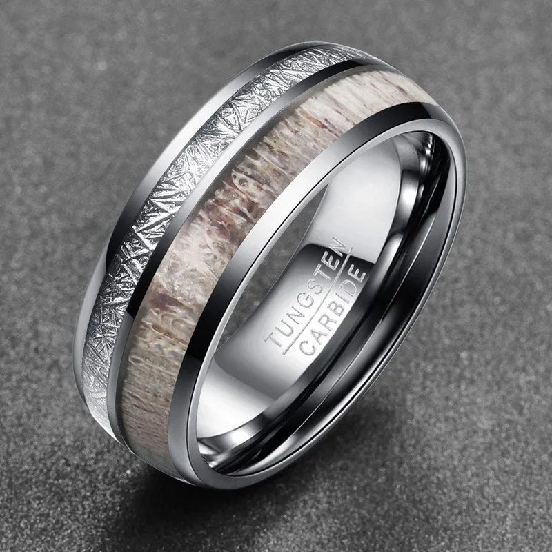 Pure Tungsten Carbide Steel Men's Ring