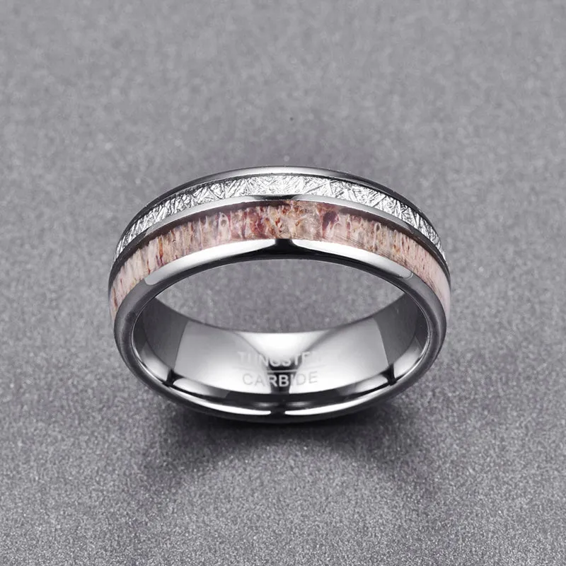 Pure Tungsten Carbide Steel Men's Ring