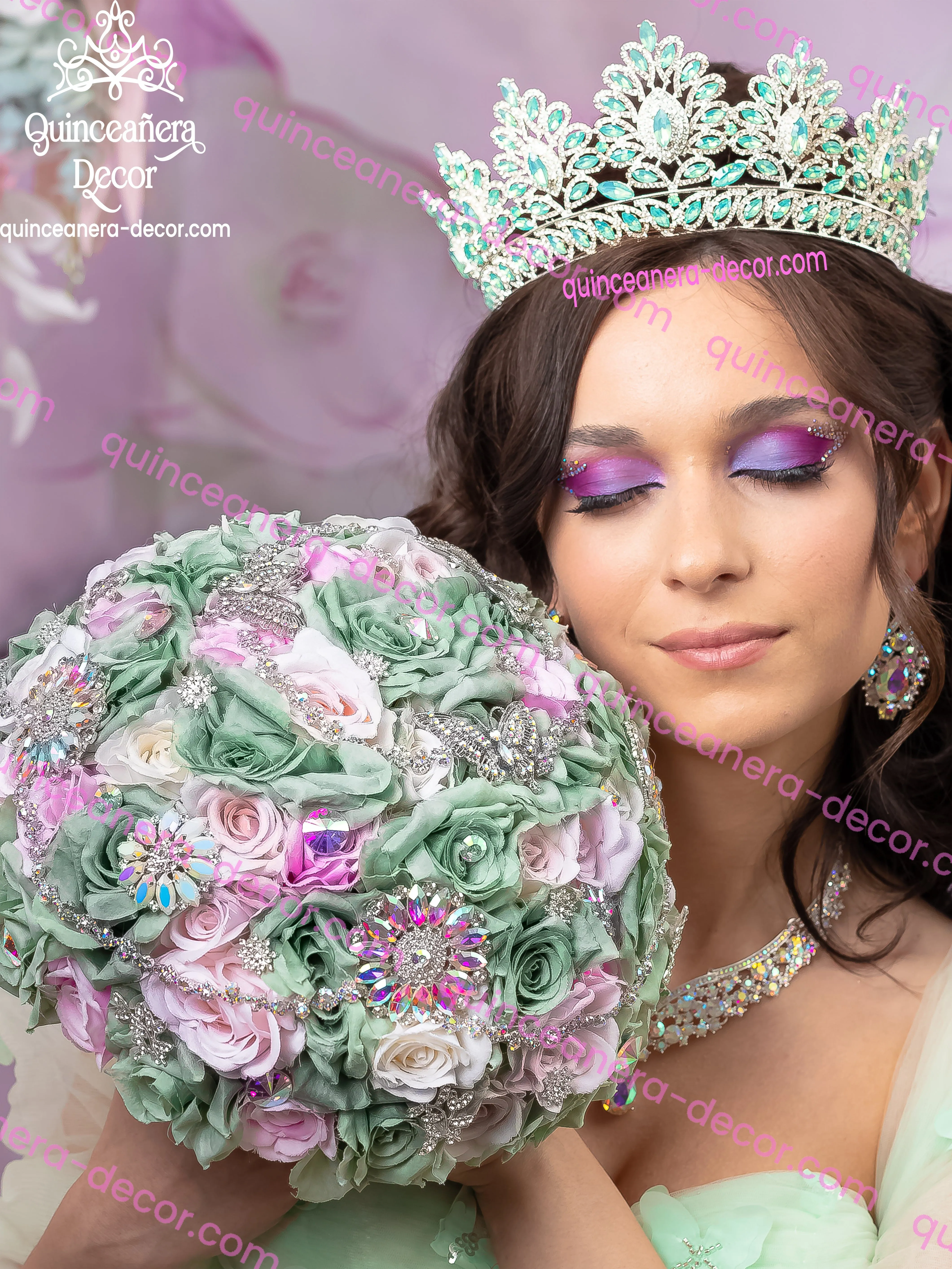 quinceanera bouquets, bouquets for quinceanera
