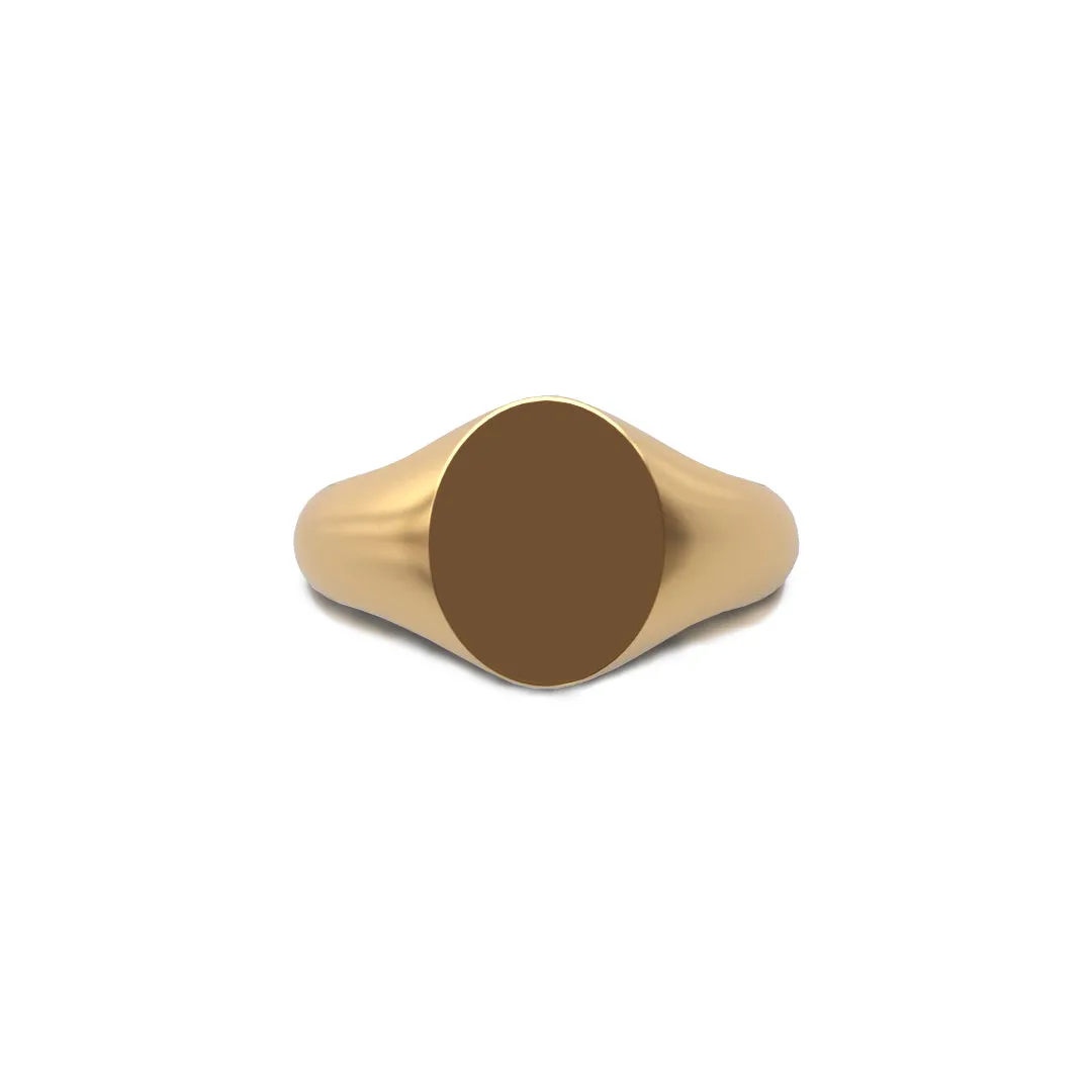 Scalloped Signet Ring
