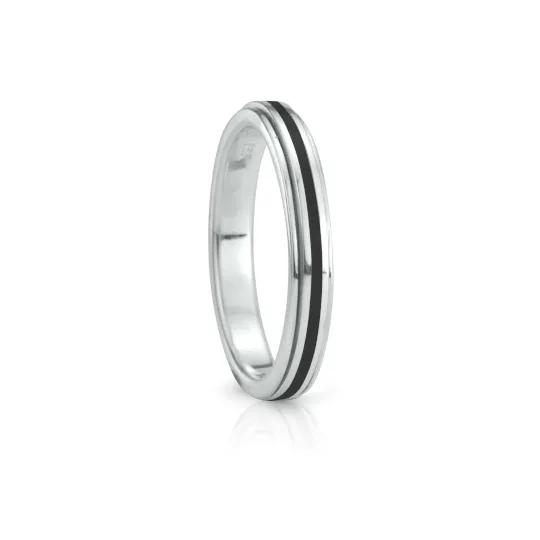 Shanti Sterling Silver Anxiety Ring