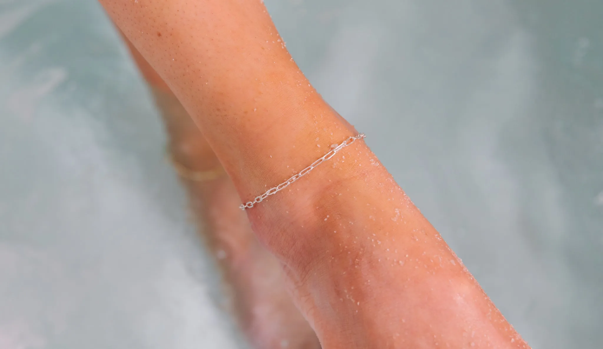 Silver Anklets