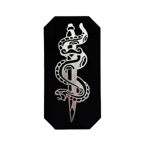 Snake and Dagger Black Ring Holder