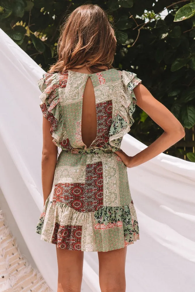Solstice Dress Olive