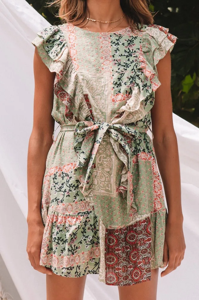 Solstice Dress Olive