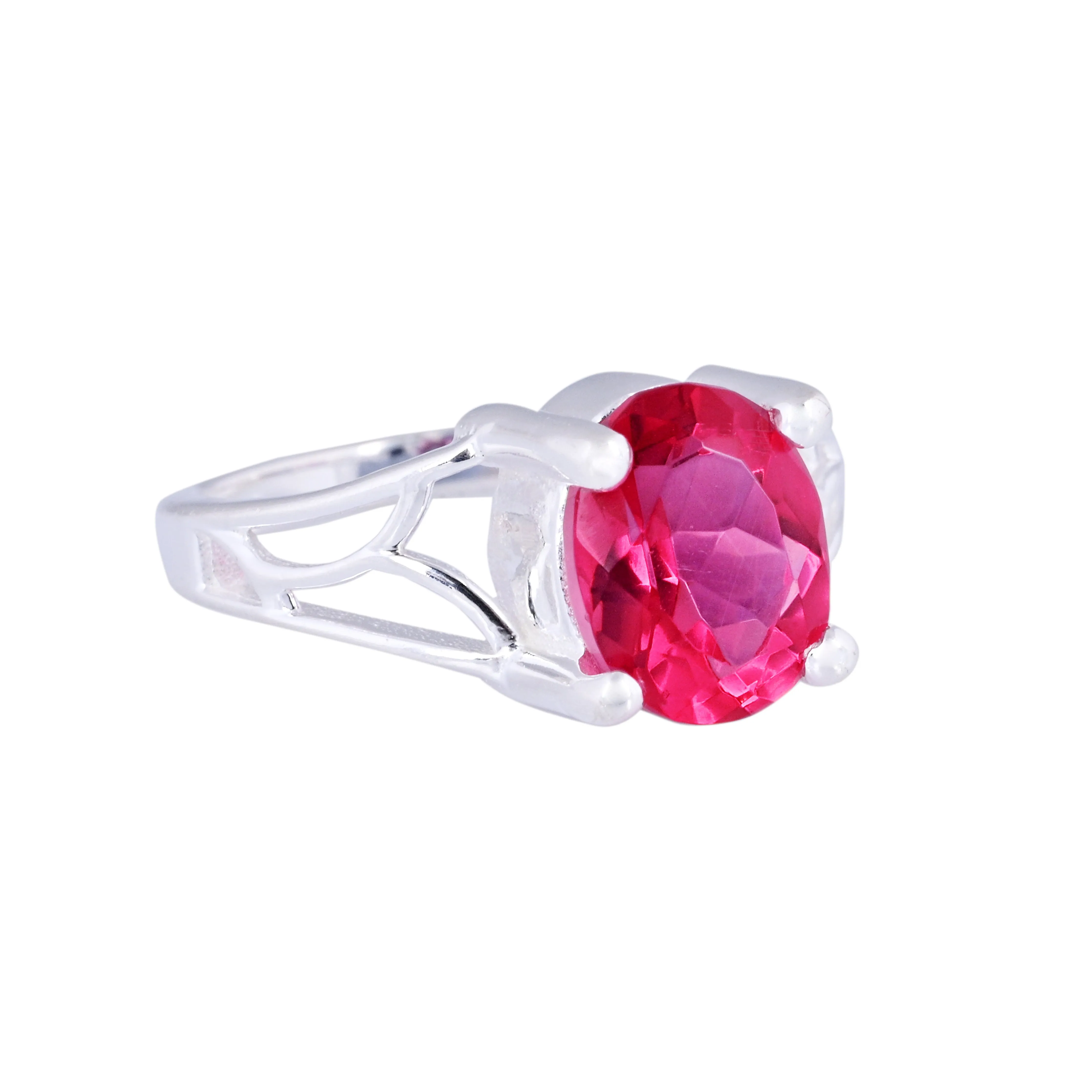 Spinel Gemstone Engagement Ring
