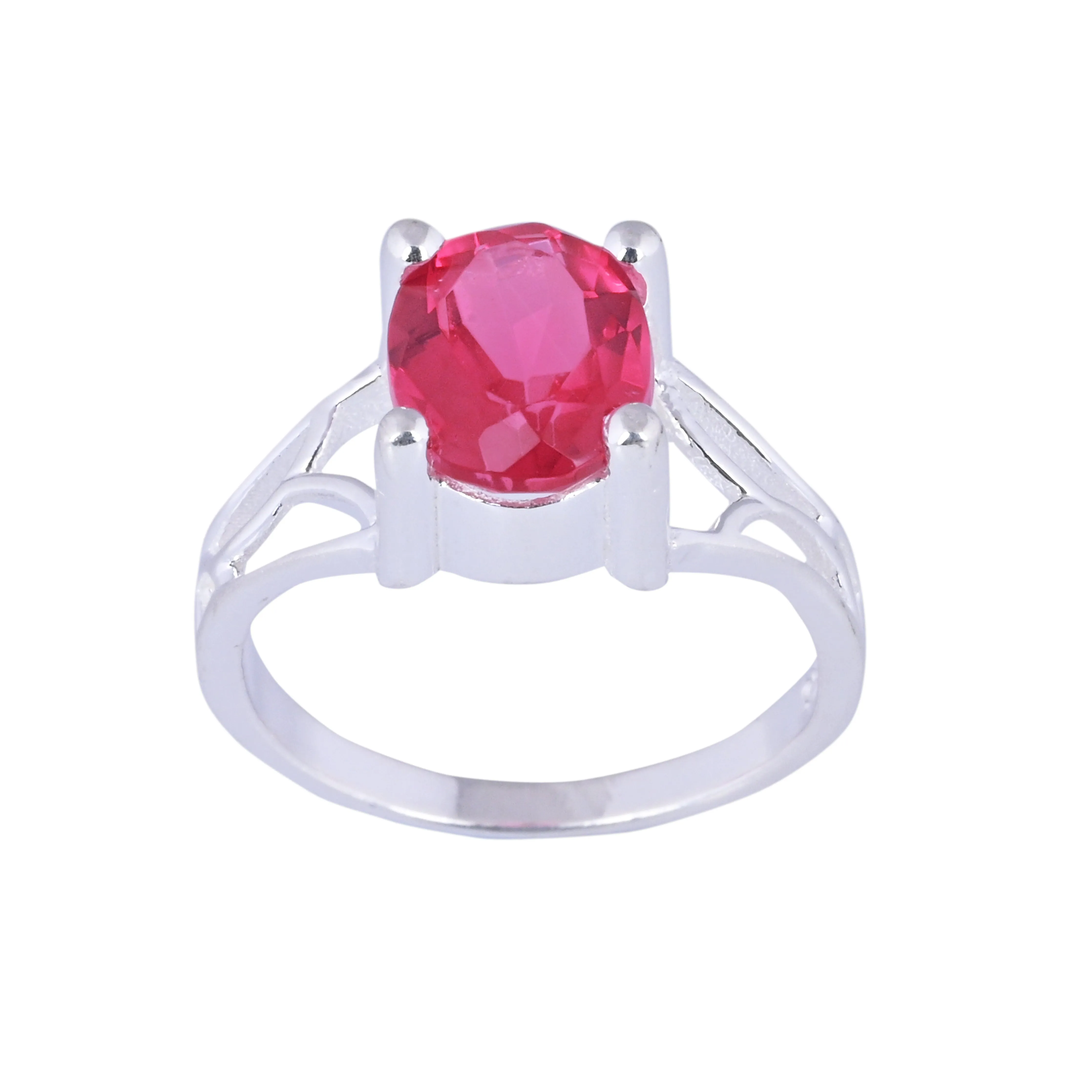 Spinel Gemstone Engagement Ring