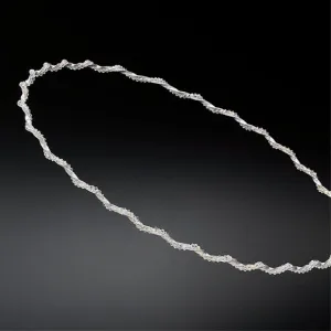 Wedding Crowns (Stefana) - Silver Glamour Twist
