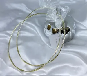 Wedding Crowns (Stefana) -  Two Tone Glitz