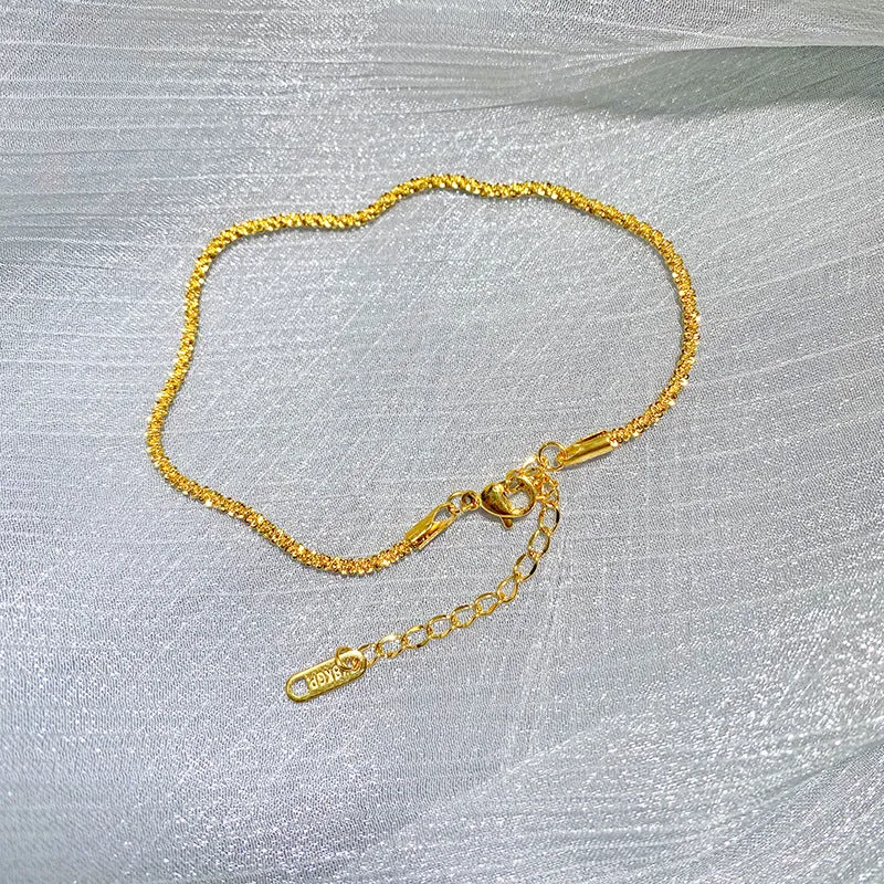 Women's All Star Cold Breeze Junior High Grade Feet Chain Anklet